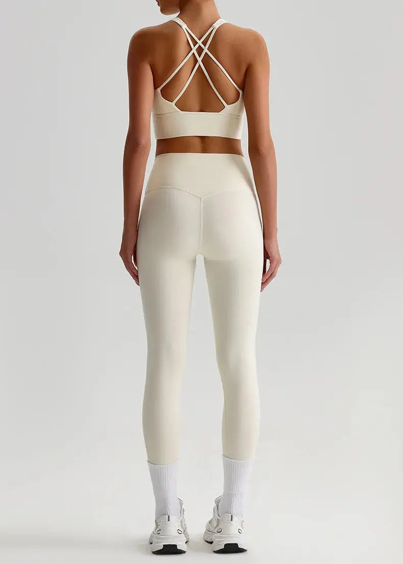 Ensemble Yoga Femme 2 Pièces - Brassière + Legging Harmonie