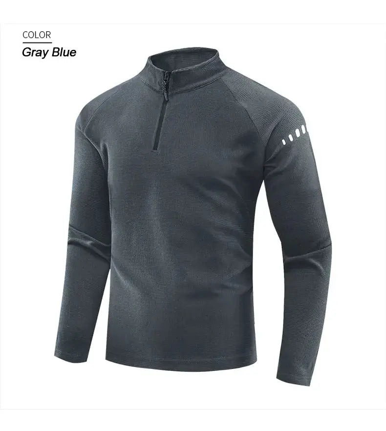 T-shirt réfléchissant à manches longues pour hommes, vêtements de sport, manteau noir respirant, pour gymnastique, Jogging, Fitness, printemps et automne Harmonie
