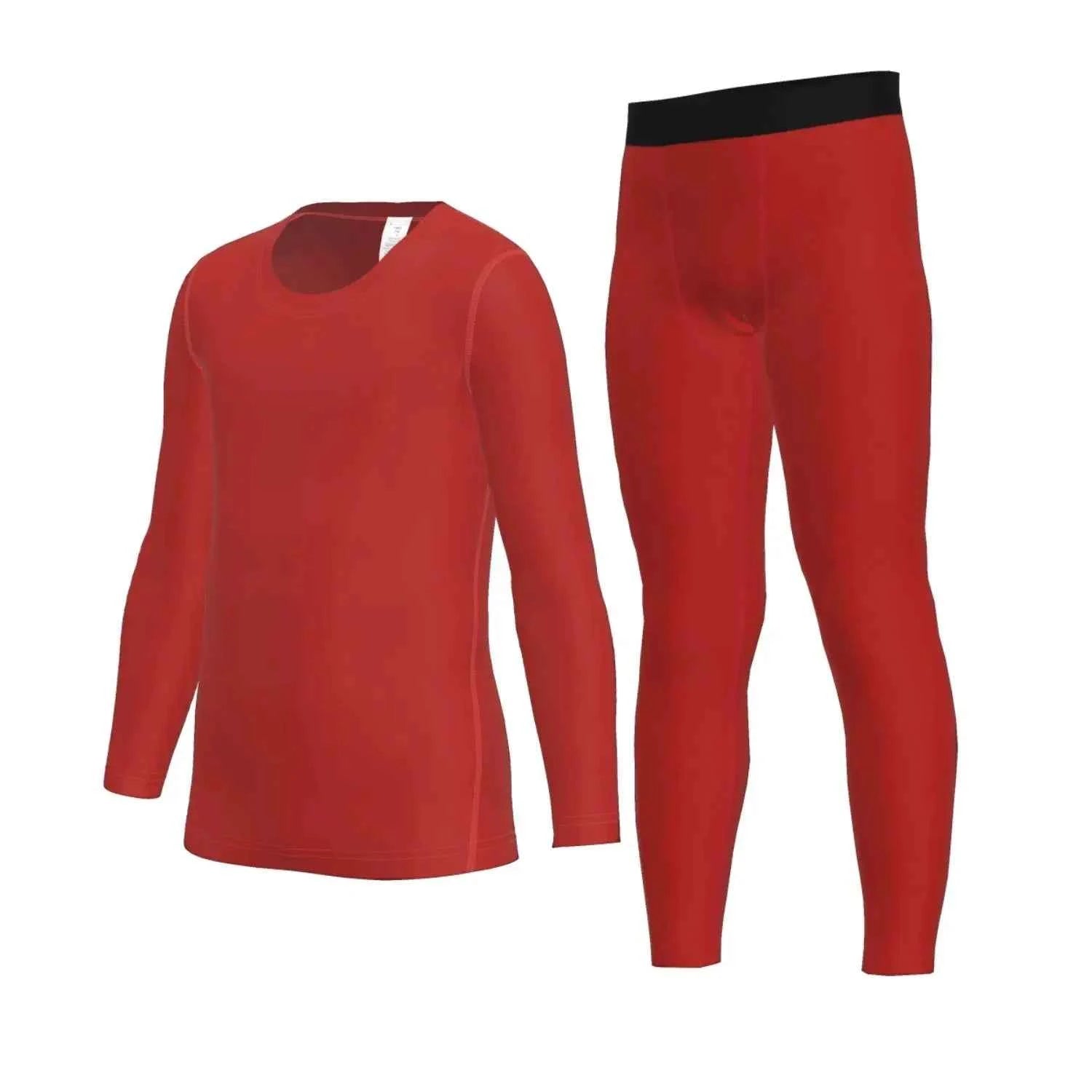 Combinaison de sport d'hiver pour enfants, sous - vêtements thermiques à séchage rapide, vêtements de Compression pour garçons et filles, pour basket - ball et Football - Harmonie