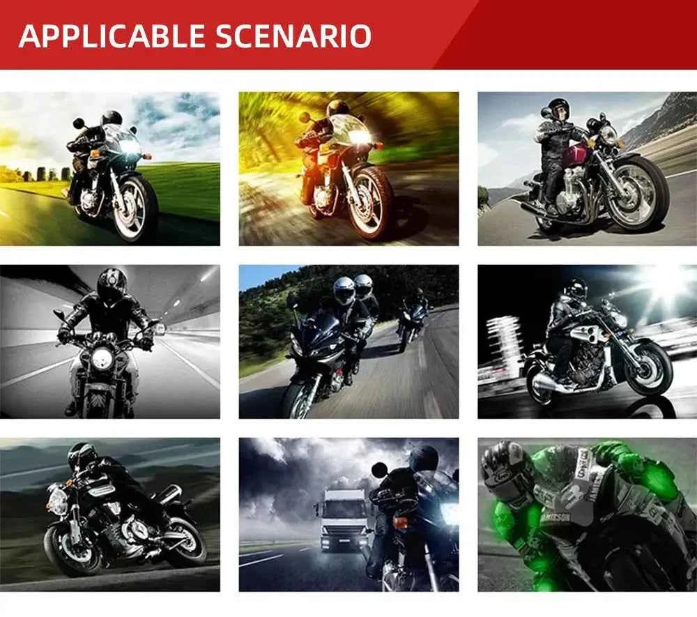 Gants de moto en cuir véritable pour hommes, équipement de protection, moto de course, haute qualité, Luva - Harmonie