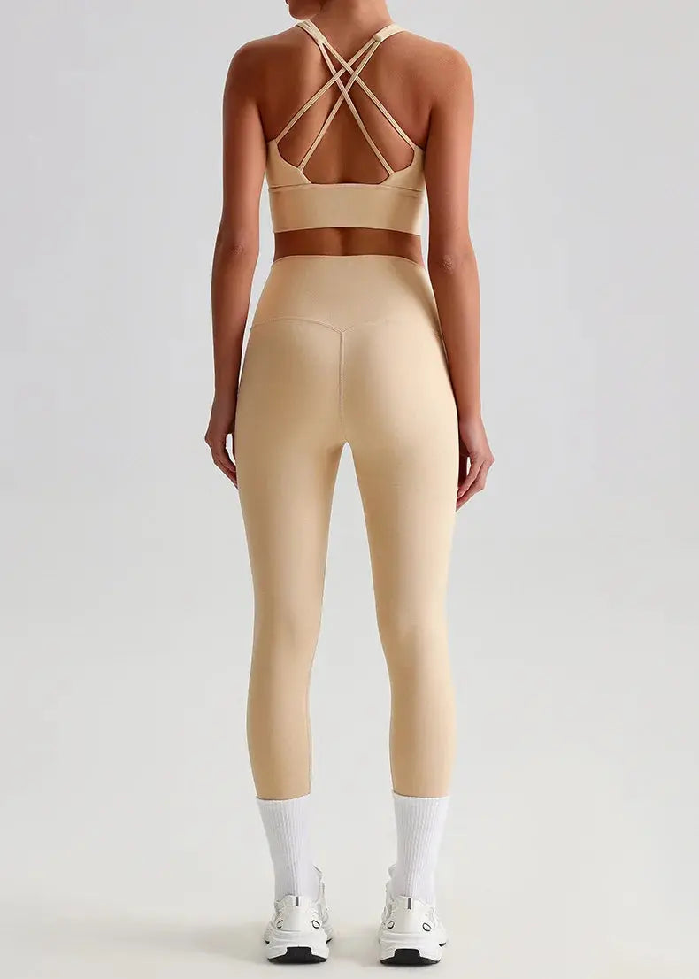 Ensemble Yoga Femme 2 Pièces - Brassière + Legging Harmonie
