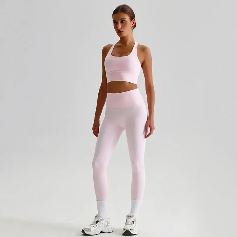 Ensemble Yoga Femme 2 Pièces - Brassière + Legging Harmonie