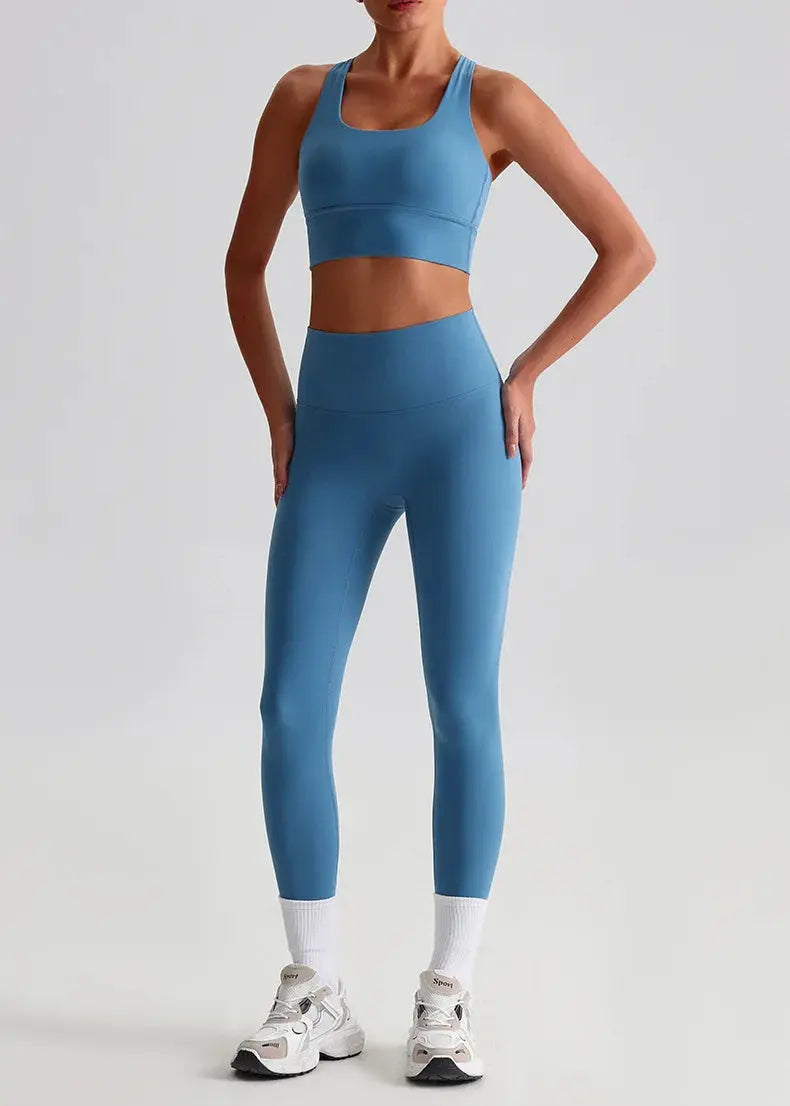 Ensemble Yoga Femme 2 Pièces - Brassière + Legging Harmonie