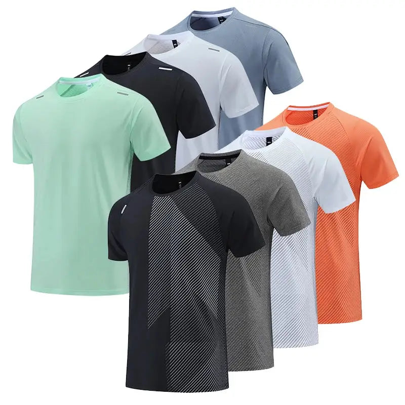T-Shirt Fitness Homme - Séchage Rapide & Respirant Sport - Harmonie