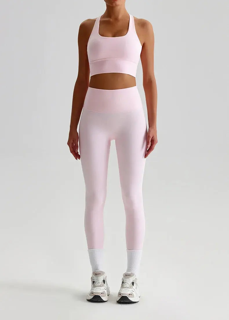 Ensemble Yoga Femme 2 Pièces - Brassière + Legging Harmonie