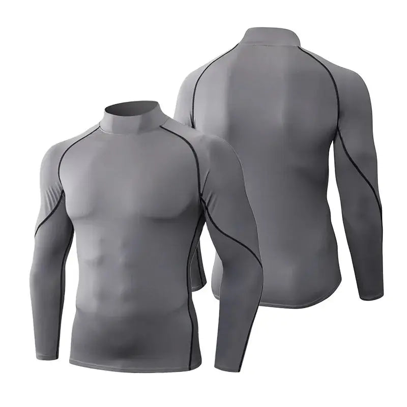 tee shirt sport Compression Manches Longues Homme - Protection UV Sport - Harmonie