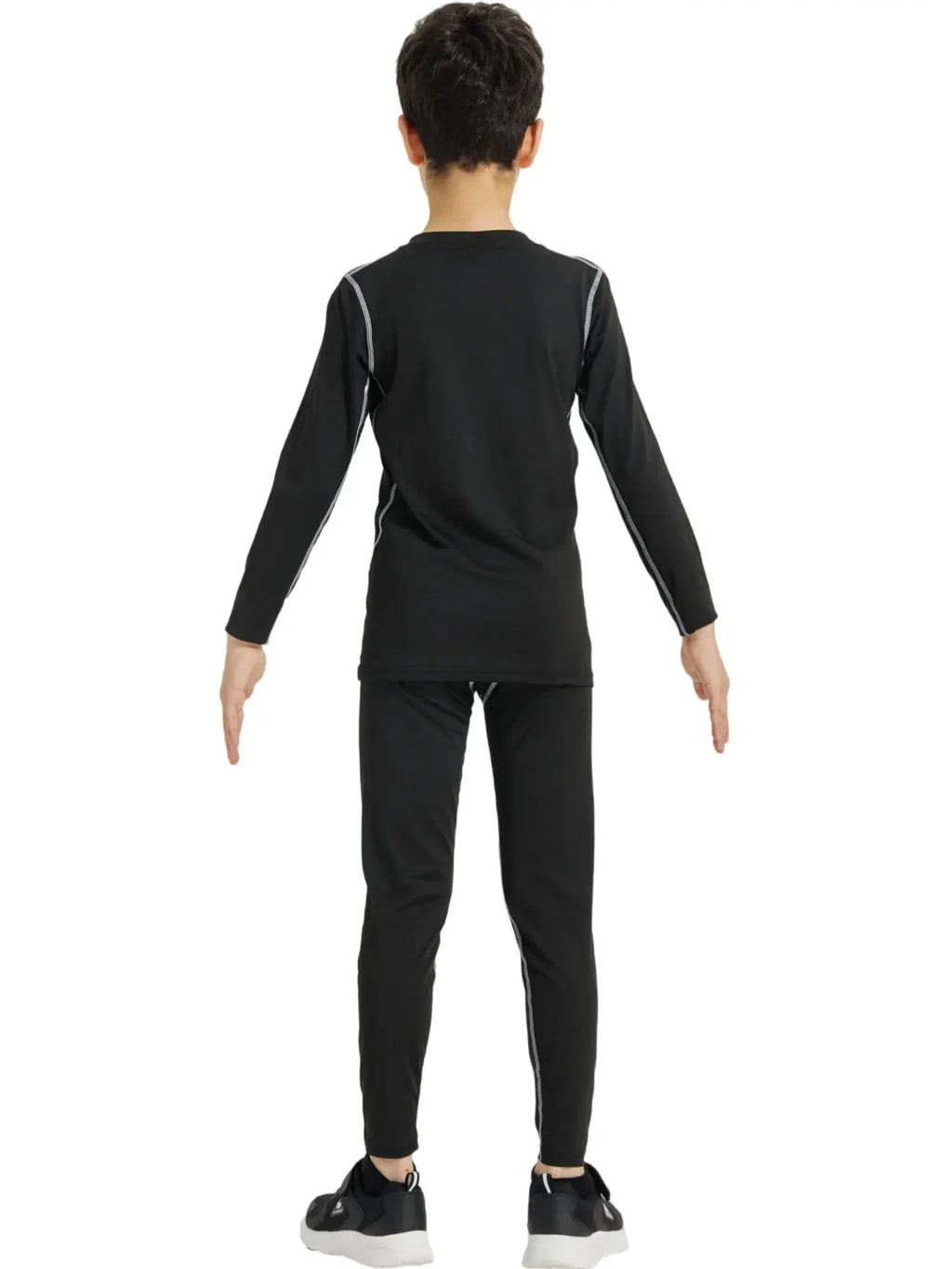 Combinaison de sport d'hiver pour enfants, sous - vêtements thermiques à séchage rapide, vêtements de Compression pour garçons et filles, pour basket - ball et Football - Harmonie
