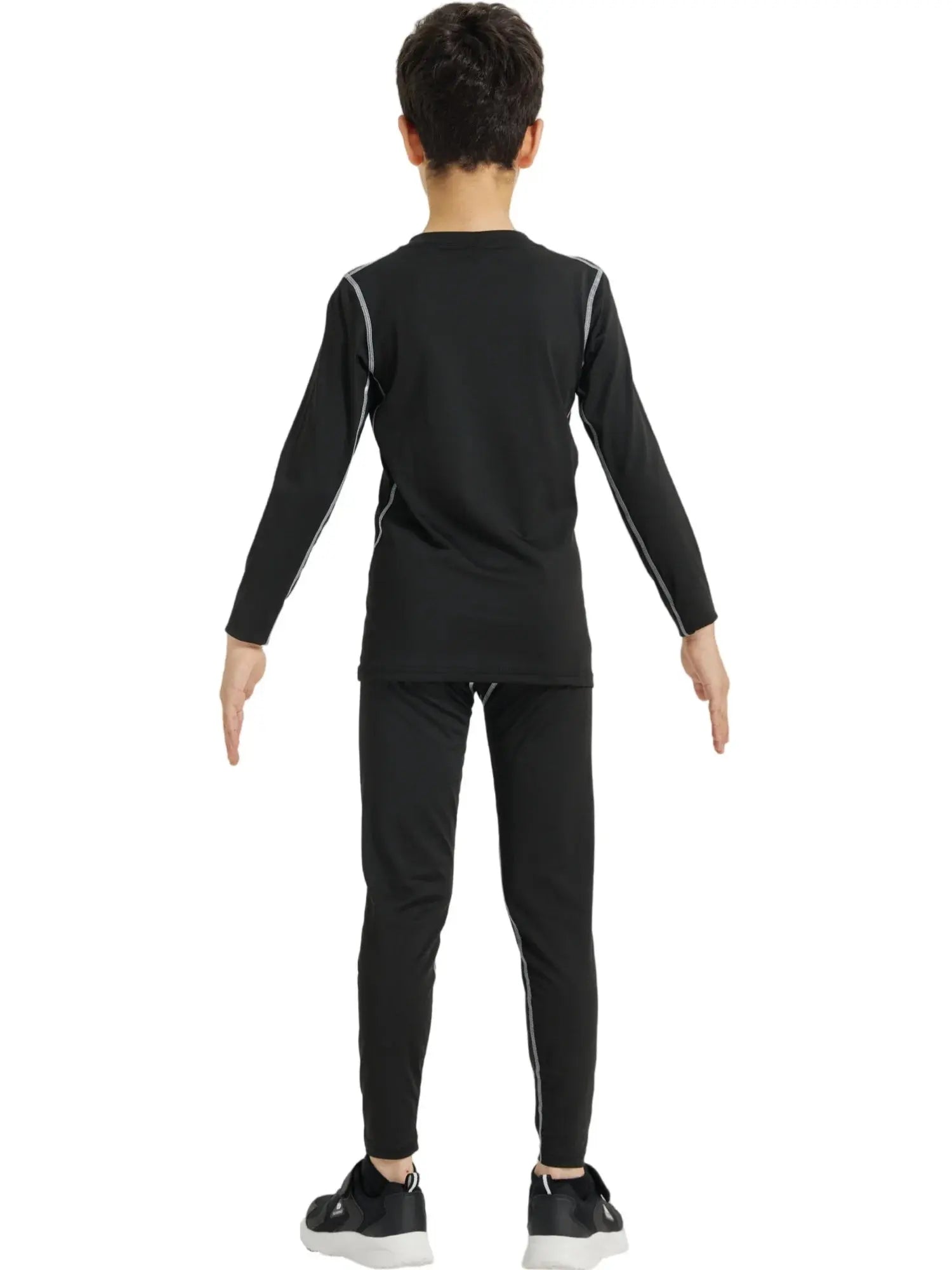 Combinaison de sport d'hiver pour enfants, sous - vêtements thermiques à séchage rapide, vêtements de Compression pour garçons et filles, pour basket - ball et Football - Harmonie