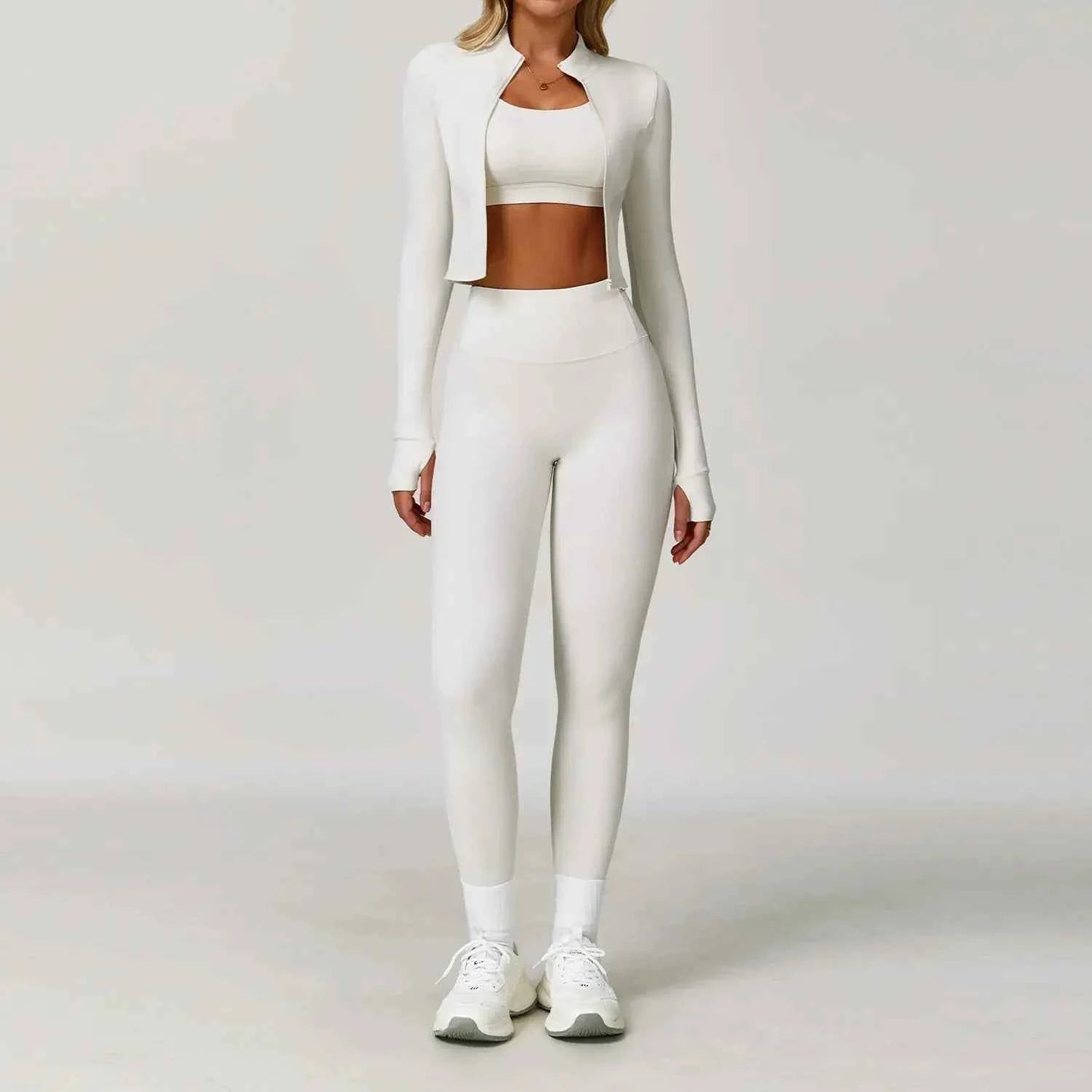 ensemble de sport femme 3 pièce manche longue. - Harmonie