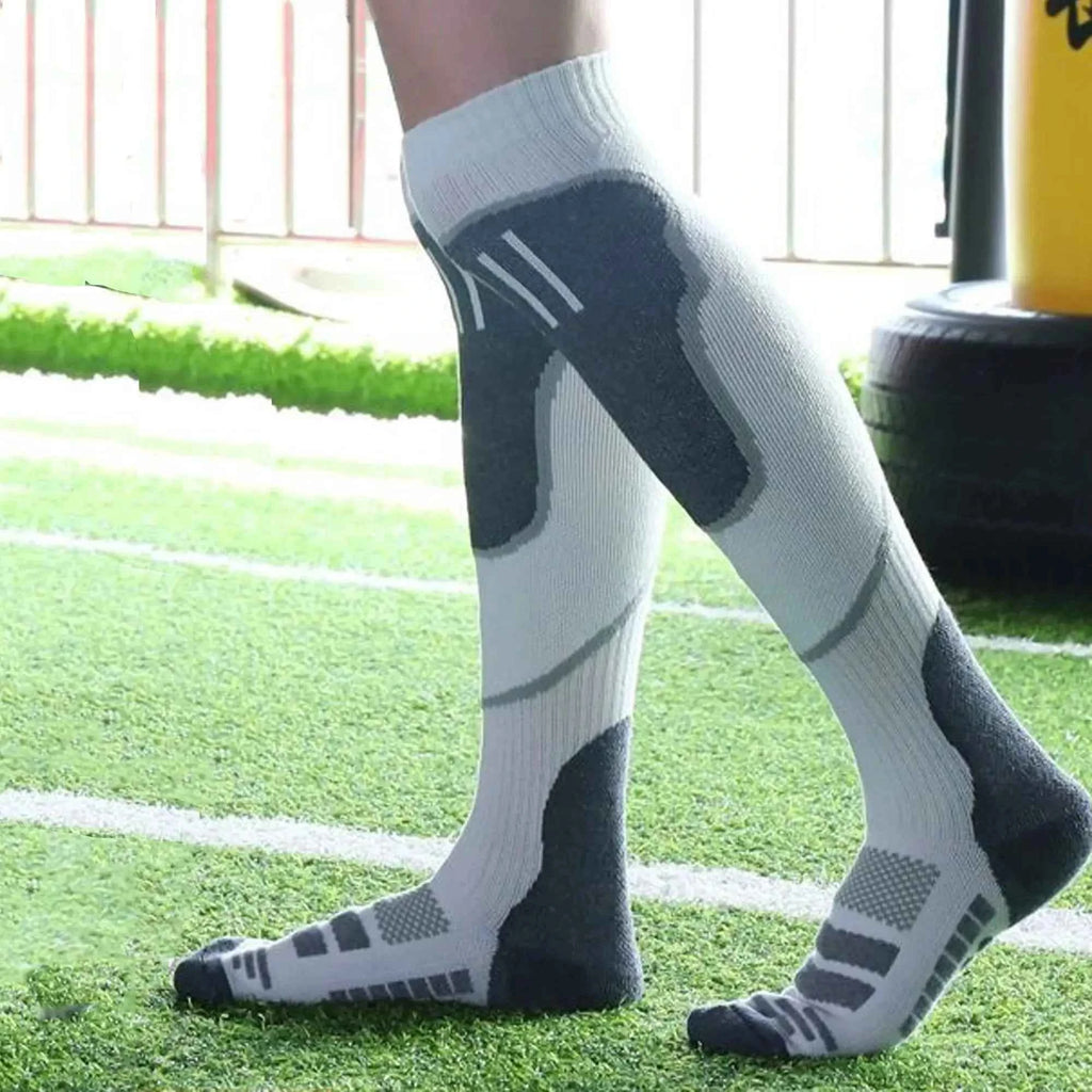 YANBIGUO 2 paires de chaussettes de Ski en laine, chaussettes chaudes thermiques jusqu'aux genoux pour temps froid pour le snowboard, la neige, l'hiver, la chasse - Harmonie