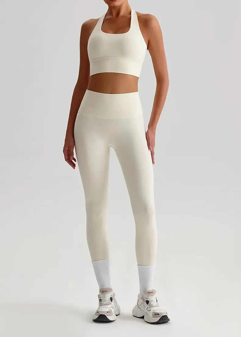 Ensemble Yoga Femme 2 Pièces - Brassière + Legging Harmonie