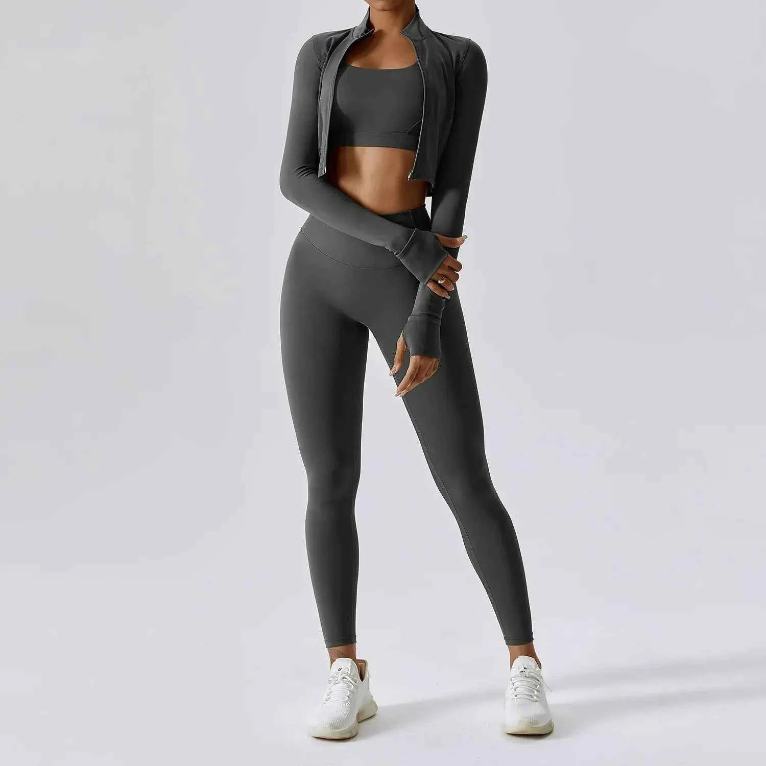 ensemble de sport femme 3 pièce manche longue. - Harmonie