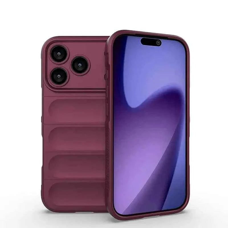 Coque de protection en silicone liquide, étui souple antichoc pour iPhone 17 Air 16E 16 15 14 13 12 11 Pro Max Plus - Harmonie