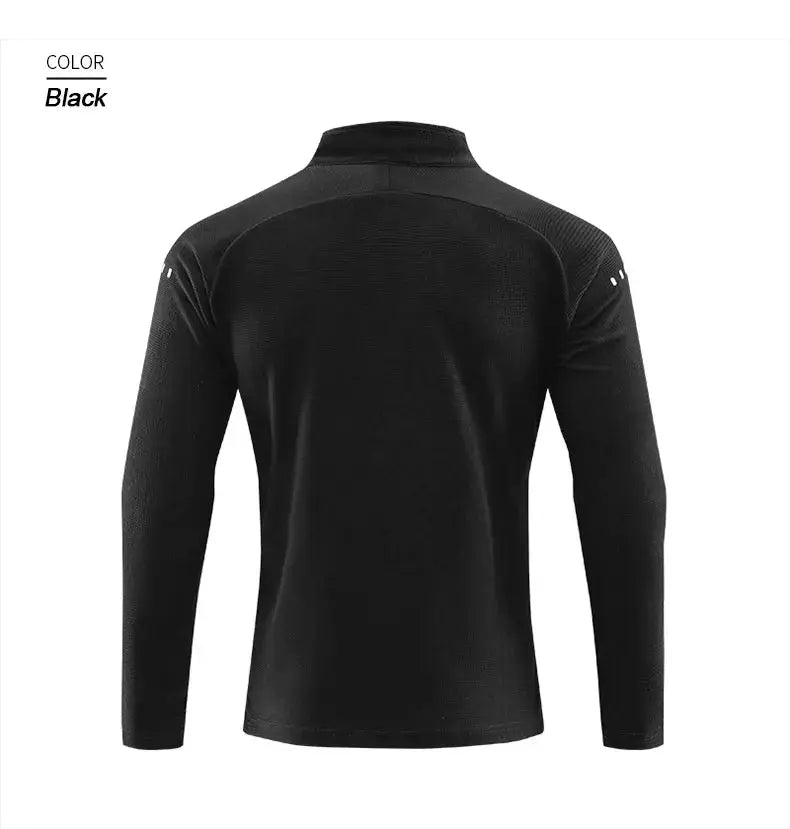 T-shirt réfléchissant à manches longues pour hommes, vêtements de sport, manteau noir respirant, pour gymnastique, Jogging, Fitness, printemps et automne Harmonie