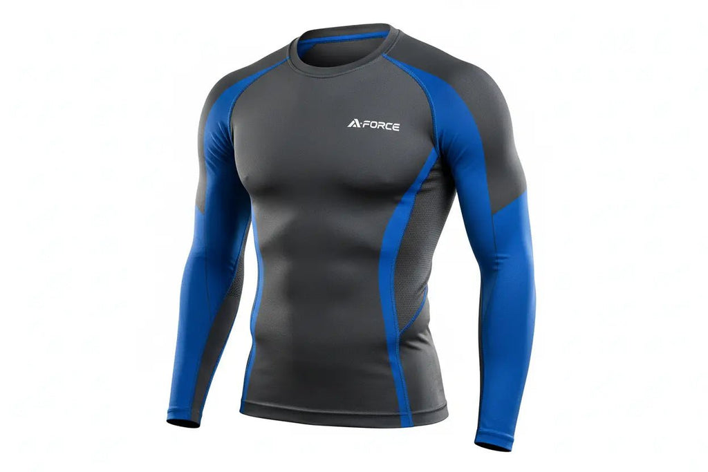 tee shirt sport Compression Manches Longues Homme - Protection UV Sport - Harmonie