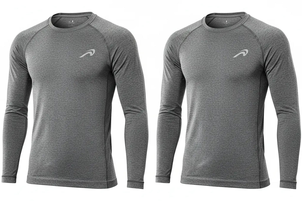 T-Shirt Manches Longues Sport Homme - Respirant & Réfléchissant Harmonie Harmonie